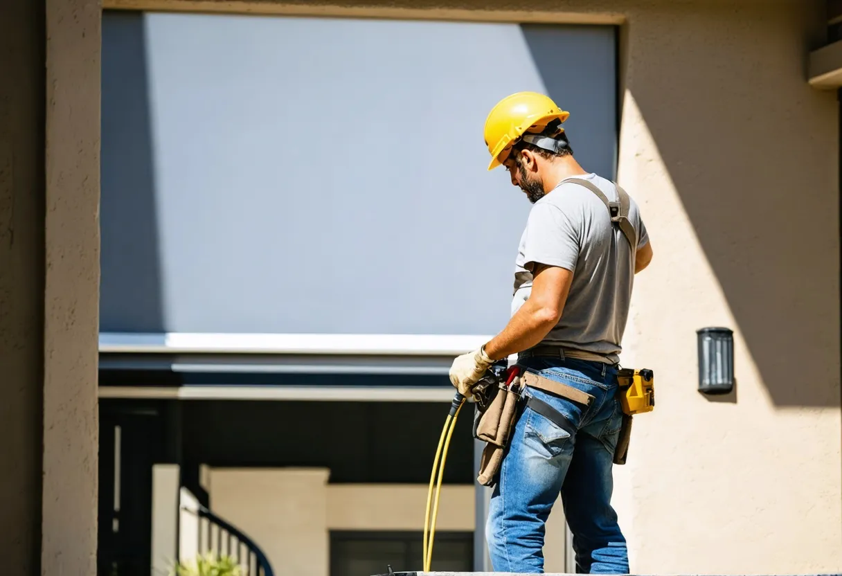 Motorized shade and lighting control installation glendale az in Glendale